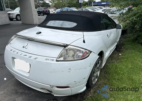 2008 Mitsubishi Eclipse из США, поврежденный, VIN 4A3AL35T88E006611